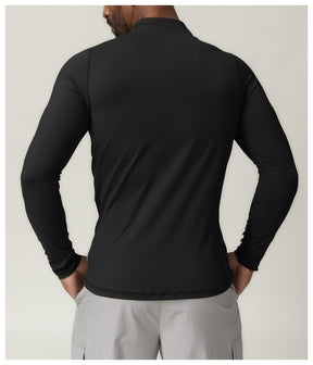 Tops Outdoor Fitness Running Quick Dry Long Sleeve Sports Zipper T-shirt Sports Casual Tops