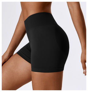 Shorts Sports Running High Waist Yoga Fitness Cycling Outdoor Leisure Hip Lifting Abdomen Slimming Seamless No Embarrassing Lines