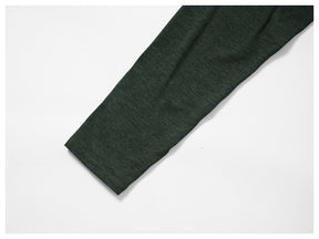 Quick-drying long-sleeved T-shirt autumn and winter running fitness tennis training stretch tops outdoor running fitness clothes with finger sleeves