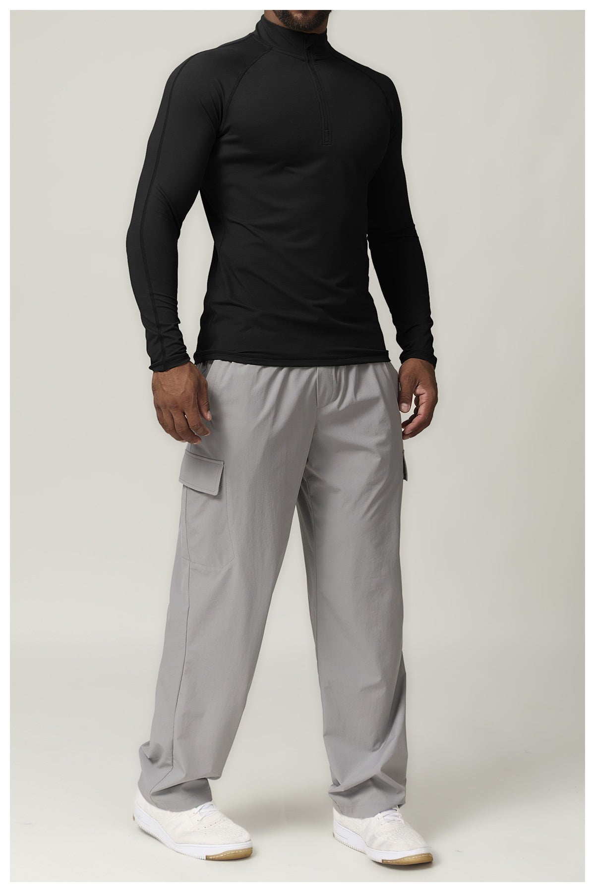 Tops Outdoor Fitness Running Quick Dry Long Sleeve Sports Zipper T-shirt Sports Casual Tops