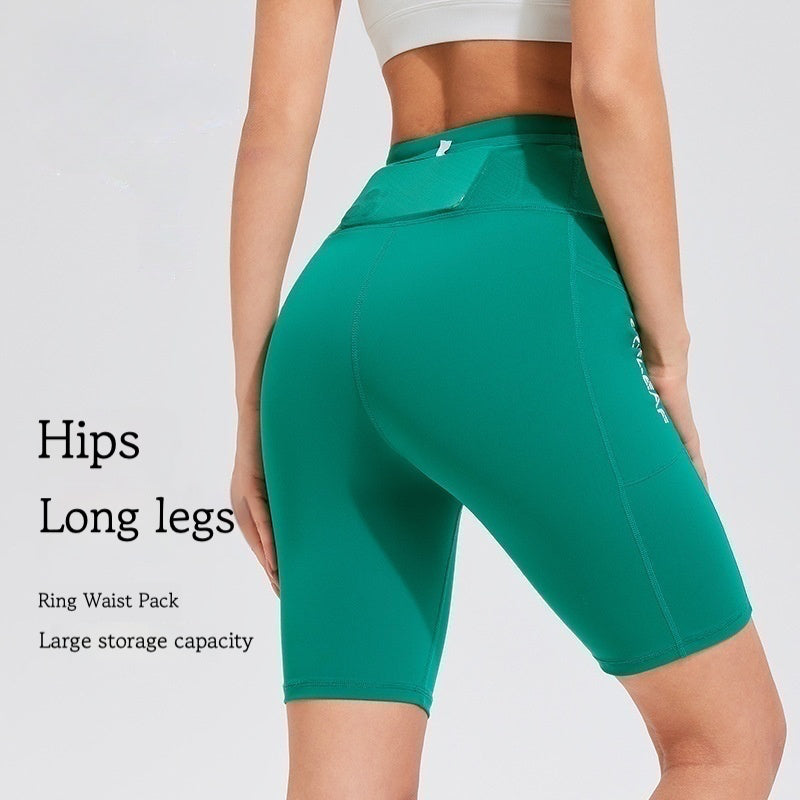 Shorts Yoga Pants Cycling Running Hip Lifting Fitness High Waist Yoga Casual Slimming High Elasticity