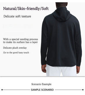 Running Fitness Outdoor Leisure Fishing Training Quick Dry Sports Hooded Loose