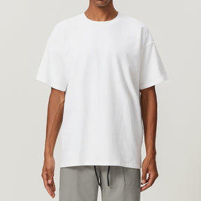 citywalk cotton soft sweat-absorbent loose sports leisure fitness tops soft cotton skin-friendly breathable T-shirt