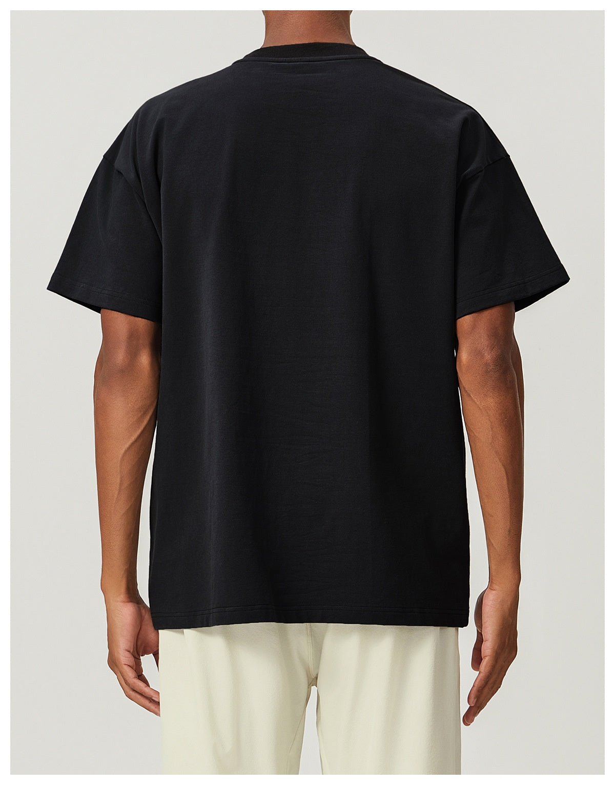 citywalk cotton soft sweat-absorbent loose sports leisure fitness tops soft cotton skin-friendly breathable T-shirt