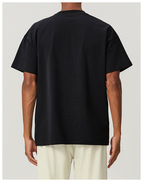 citywalk cotton soft sweat-absorbent loose sports leisure fitness tops soft cotton skin-friendly breathable T-shirt