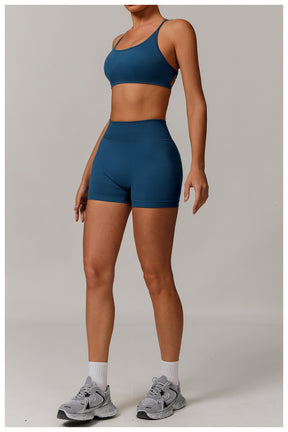 Shorts Sports Running High Waist Yoga Fitness Cycling Outdoor Leisure Hip Lifting Abdomen Slimming Seamless No Embarrassing Lines